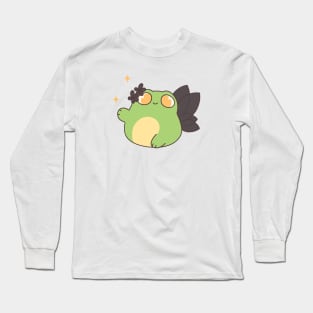 The Frog Fairy (Black) Long Sleeve T-Shirt